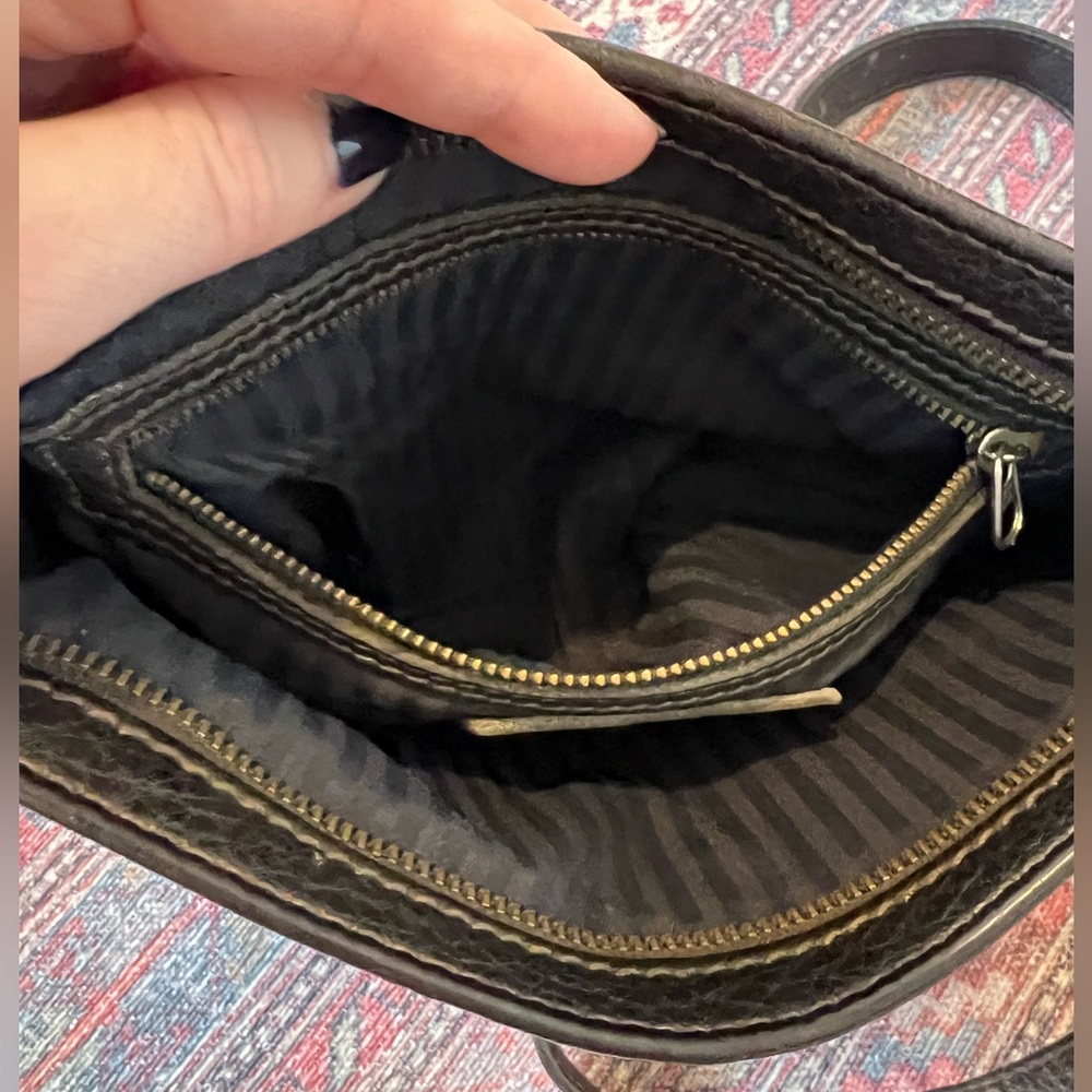 Genuine Coach 4907 Brown Leather Shoulder Bag - Picture 6 of 8